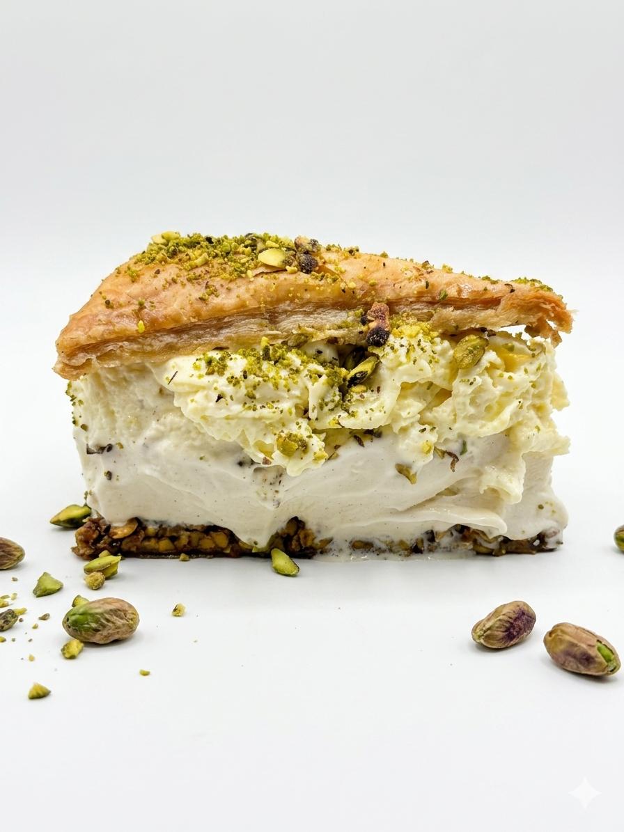 بقلاوة تركية بالبوظة العربية 